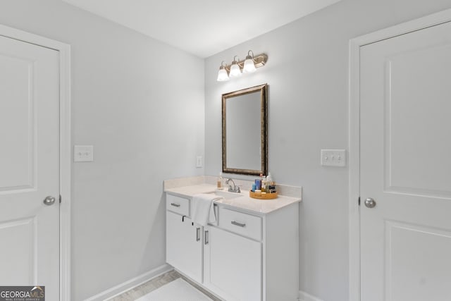 152 Creekrise Pl, Palmetto, GA 30268 - bathroom featuring baseboards and vanity