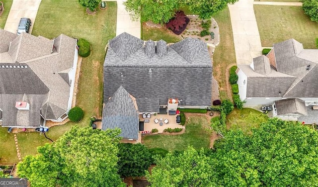 drone / aerial view