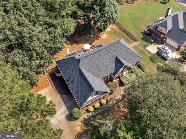 drone / aerial view