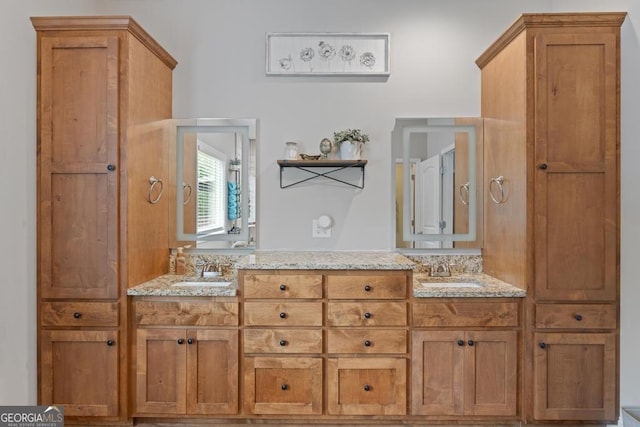 291 Higgins Rd, Flovilla, GA 30216 - bathroom with a sink and double vanity