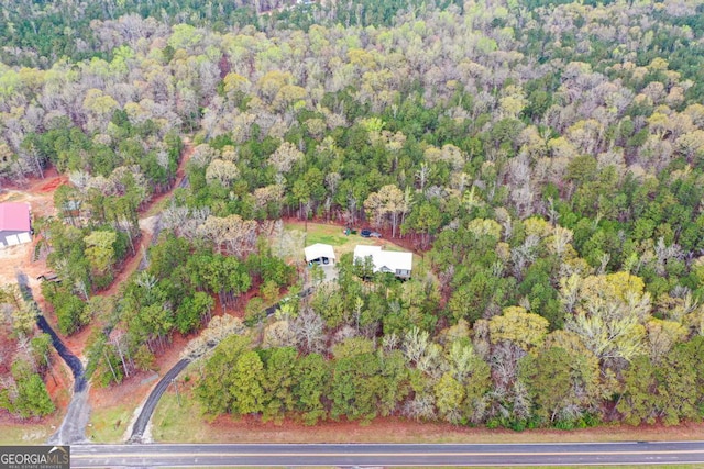 291 Higgins Rd, Flovilla, GA 30216 - drone / aerial view with a view of trees