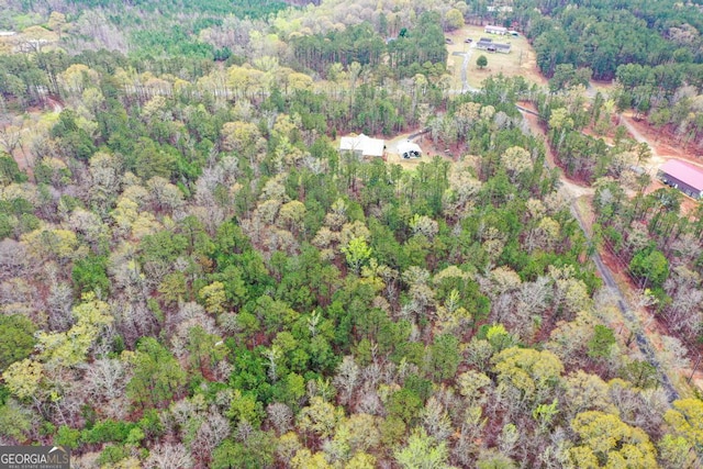 291 Higgins Rd, Flovilla, GA 30216 - bird's eye view with a view of trees