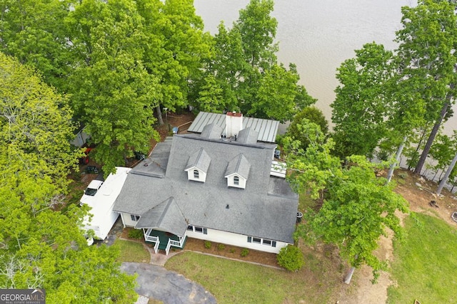 drone / aerial view