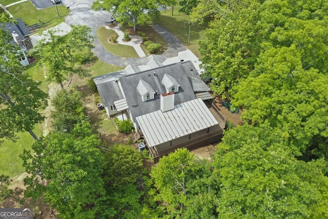 bird's eye view
