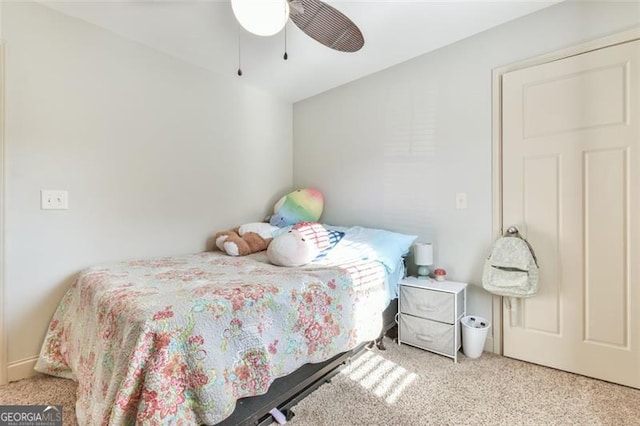 37 Wood Duck Pt, Jefferson, GA 30549 - bedroom featuring carpet flooring and a ceiling fan