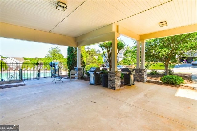 37 Wood Duck Pt, Jefferson, GA 30549 - view of patio with a grill