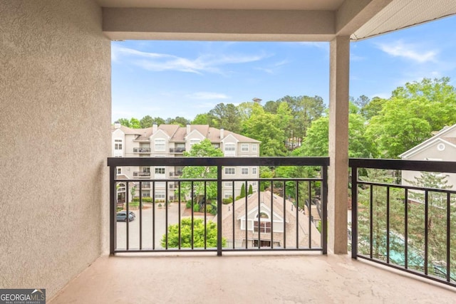 1502 River Green Dr NW Unit 1502, Atlanta, GA 30327 - balcony with a residential view