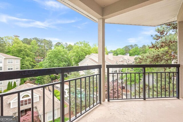 1502 River Green Dr NW Unit 1502, Atlanta, GA 30327 - view of balcony