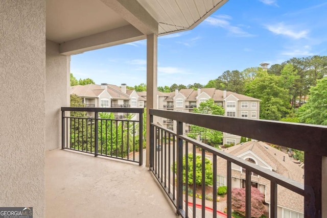 1502 River Green Dr NW Unit 1502, Atlanta, GA 30327 - balcony with a residential view
