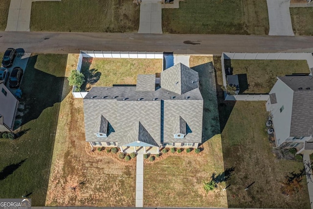 drone / aerial view