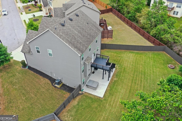 bird's eye view
