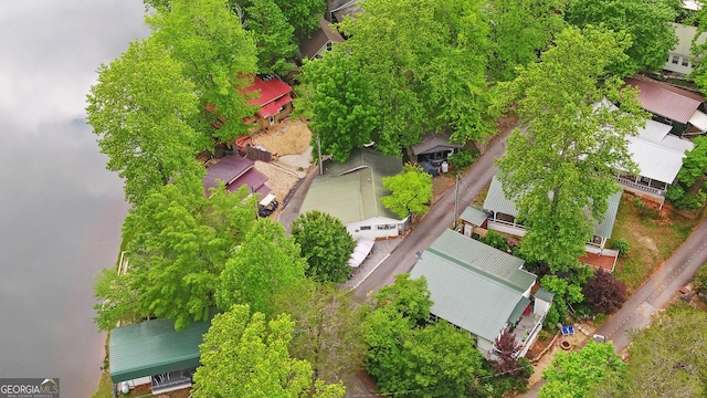 76 Periwinkle Ln, Cleveland, GA 30528 - drone / aerial view featuring a residential view