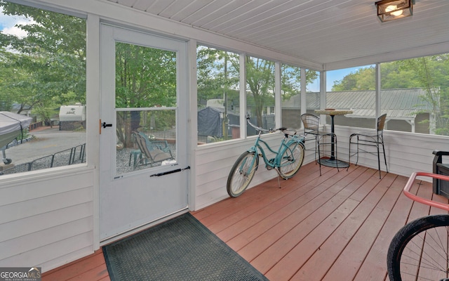 76 Periwinkle Ln, Cleveland, GA 30528 - view of sunroom