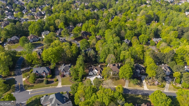 5685 Commons Ln, Alpharetta, GA 30005 - aerial view featuring a residential view