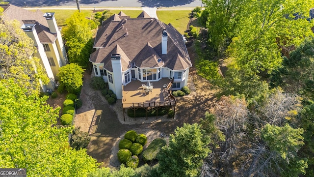 5685 Commons Ln, Alpharetta, GA 30005 - bird's eye view