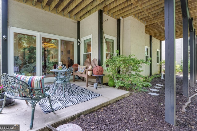 view of patio