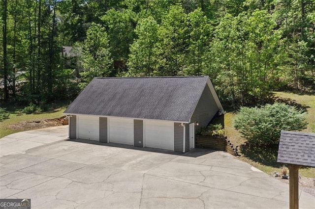 122 Gold View Dr, Dahlonega, GA 30533 - view of detached garage