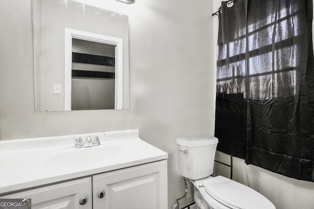 106 Vickie Dr, Warner Robins, GA 31093 - bathroom with toilet and vanity