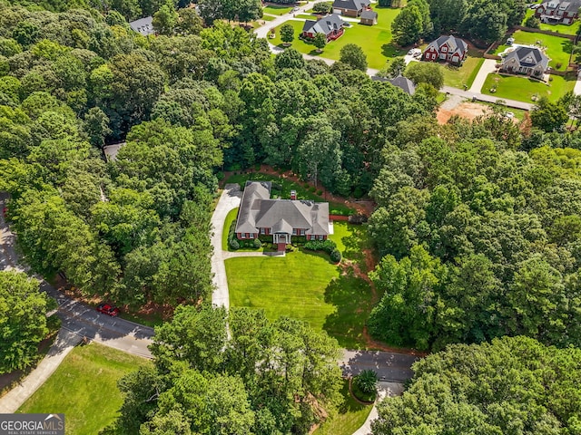 drone / aerial view