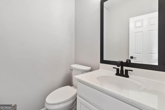 1931 Abinger Way, Lawrenceville, GA 30043 - half bathroom with vanity and toilet