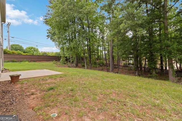 1931 Abinger Way, Lawrenceville, GA 30043 - view of yard featuring fence and a patio area