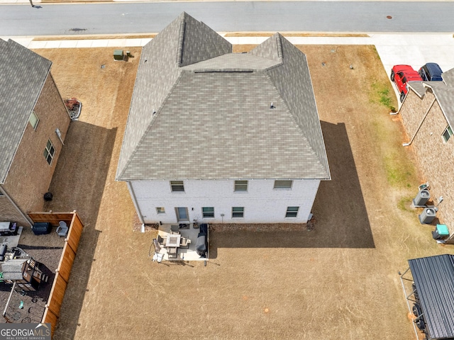drone / aerial view
