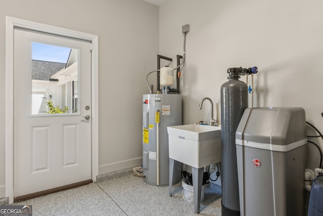 utilities with water heater