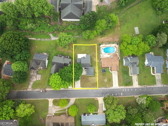 1155 Springway Dr, Gainesville, GA 30501 - aerial view with a residential view