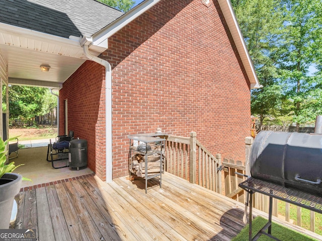 view of deck
