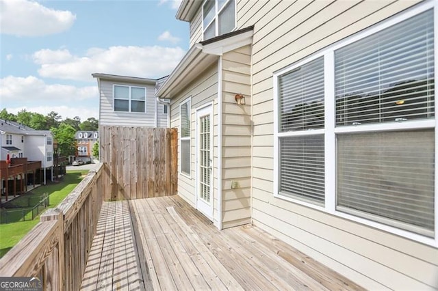 6080 Indian Wood Cir, Mableton, GA 30126 - view of wooden terrace