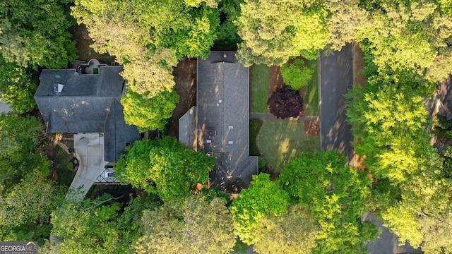aerial view