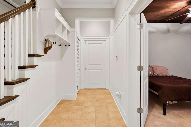 view of mudroom