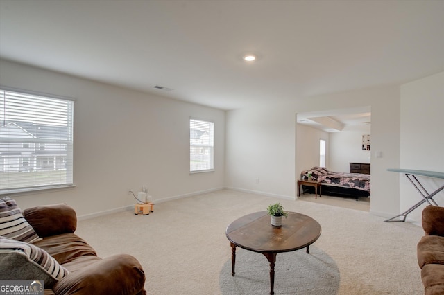 3236 Papyrus Palm Rd, Loganville, GA 30052 - bedroom featuring baseboards, light colored carpet, and ensuite bathroom