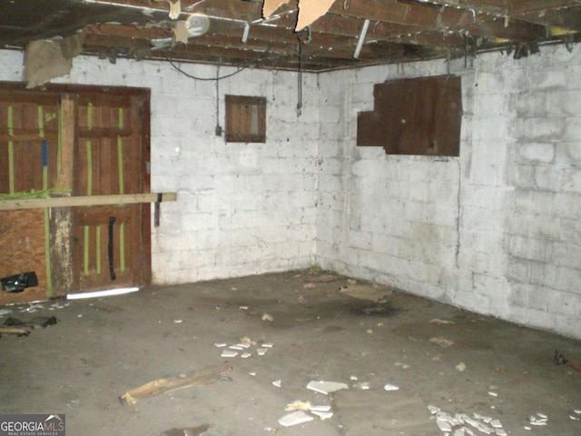 24 N Blanche Ave SW, Rome, GA 30161 - view of unfinished below grade area