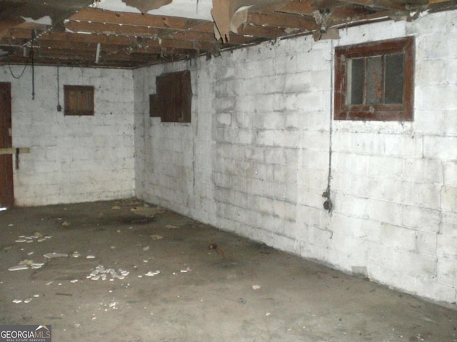24 N Blanche Ave SW, Rome, GA 30161 - view of unfinished basement