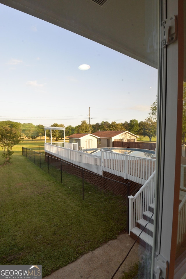 2647 Mount Carmel Rd, Hampton, GA 30228 - view of yard featuring fence