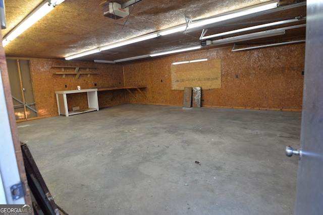2647 Mount Carmel Rd, Hampton, GA 30228 - garage featuring a garage door opener