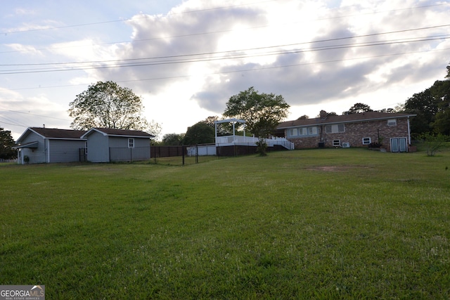 2647 Mount Carmel Rd, Hampton, GA 30228 - view of yard featuring fence