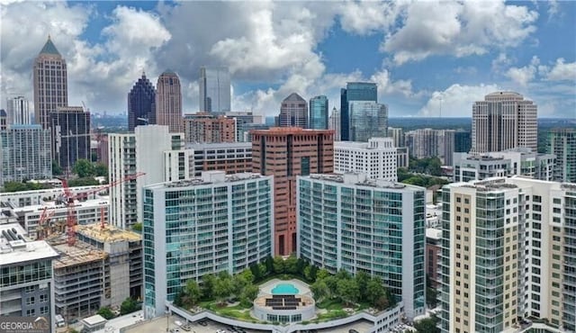 950 W Peachtree St NW Unit 904, Atlanta, GA 30309 - skyline view