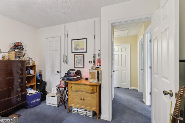 3876 Winners Ct, Marietta, GA 30062 - bedroom with carpet floors and a textured ceiling