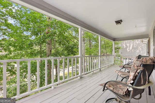 3876 Winners Ct, Marietta, GA 30062 - view of wooden deck