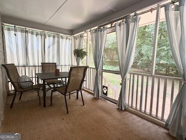 3876 Winners Ct, Marietta, GA 30062 - sunroom featuring carpet