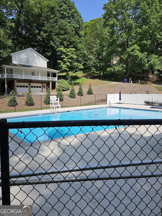 3876 Winners Ct, Marietta, GA 30062 - view of swimming pool
