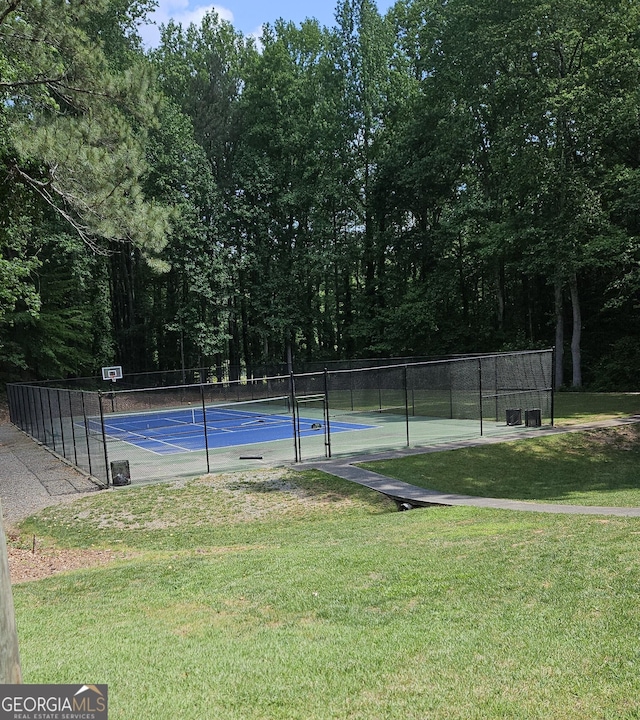 3876 Winners Ct, Marietta, GA 30062 - view of tennis court