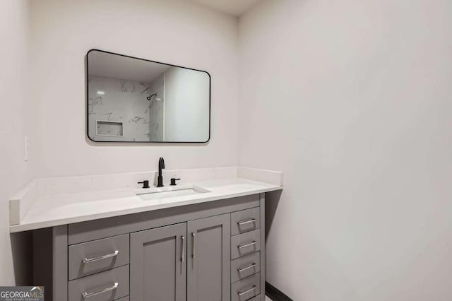 2091 Parker Ranch Rd SE, Atlanta, GA 30316 - bathroom featuring vanity and a shower