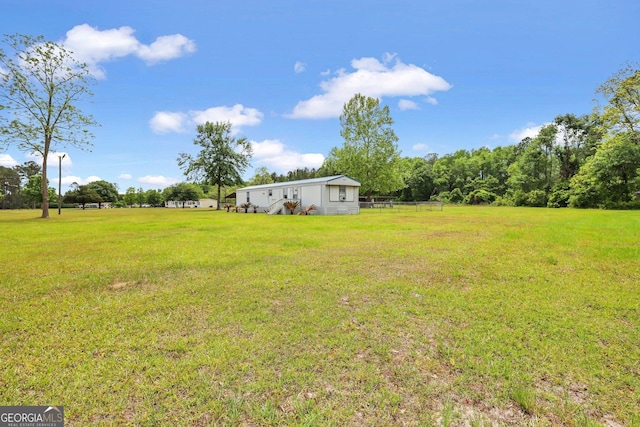 view of yard