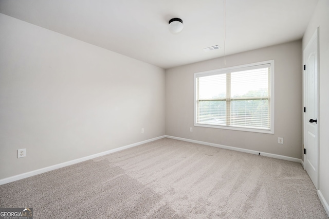 108 Franklin St, Braselton, GA 30517 - spare room featuring baseboards, carpet floors, and visible vents