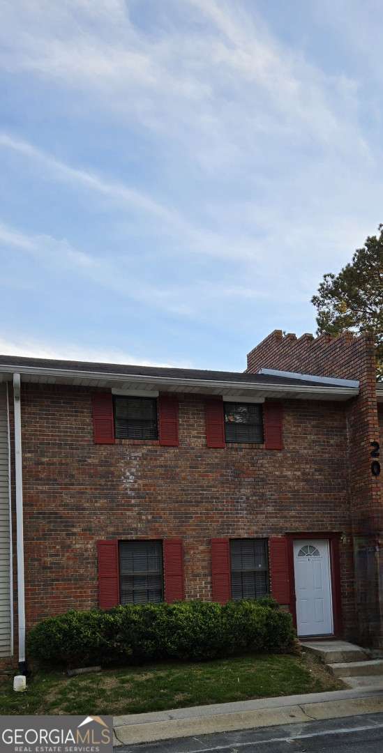 6354 Shannon Pkwy Unit 20D, Union City, GA 30291 - view of front of property with brick siding