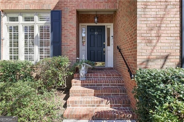 45 Paces W Dr NW, Atlanta, GA 30327 - property entrance featuring brick siding