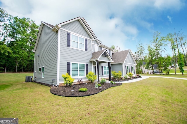 445 Boulder Crest Trl, Villa Rica, GA 30180 - view of front of property featuring a front lawn